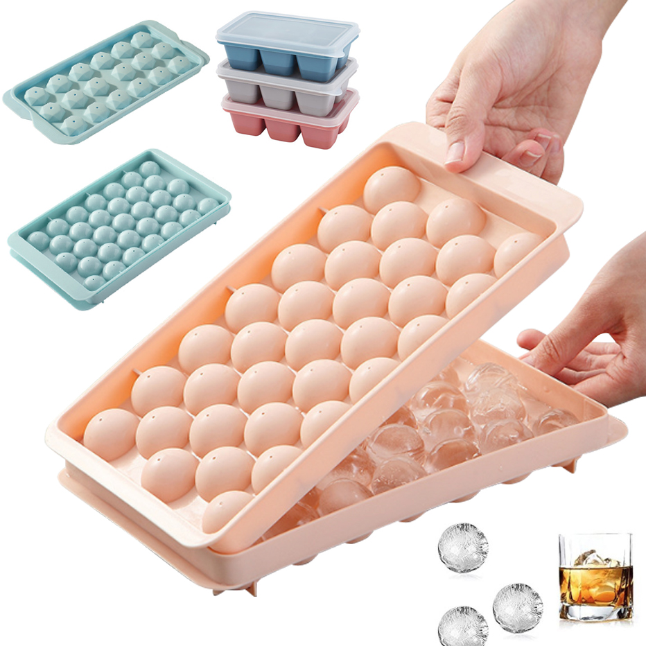 Coaster Mold Round - Okrągła tacka na kostki lodu 3D