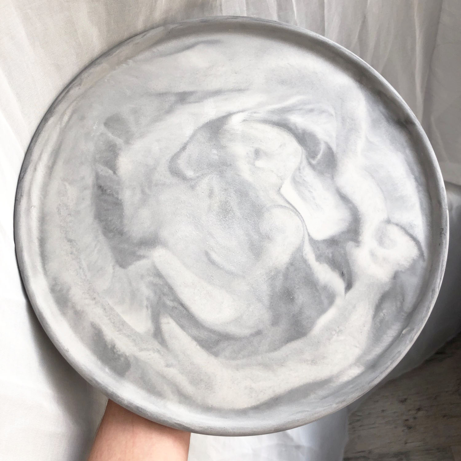 Coaster Mold Round - 27.4cm duża okrągła foremka biżuteria danie