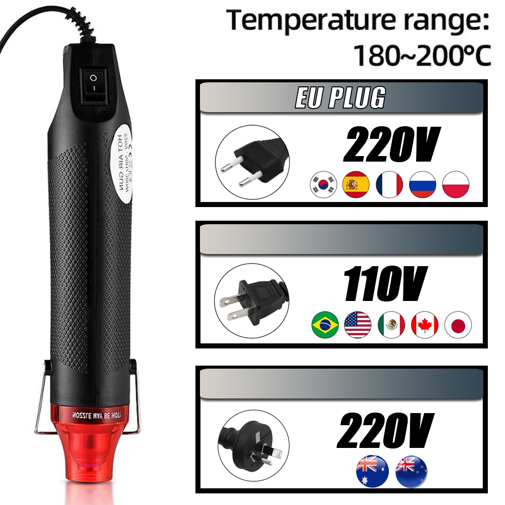 Heat Gun Small - 300W Pistolet na gorące powietrze Przenośny