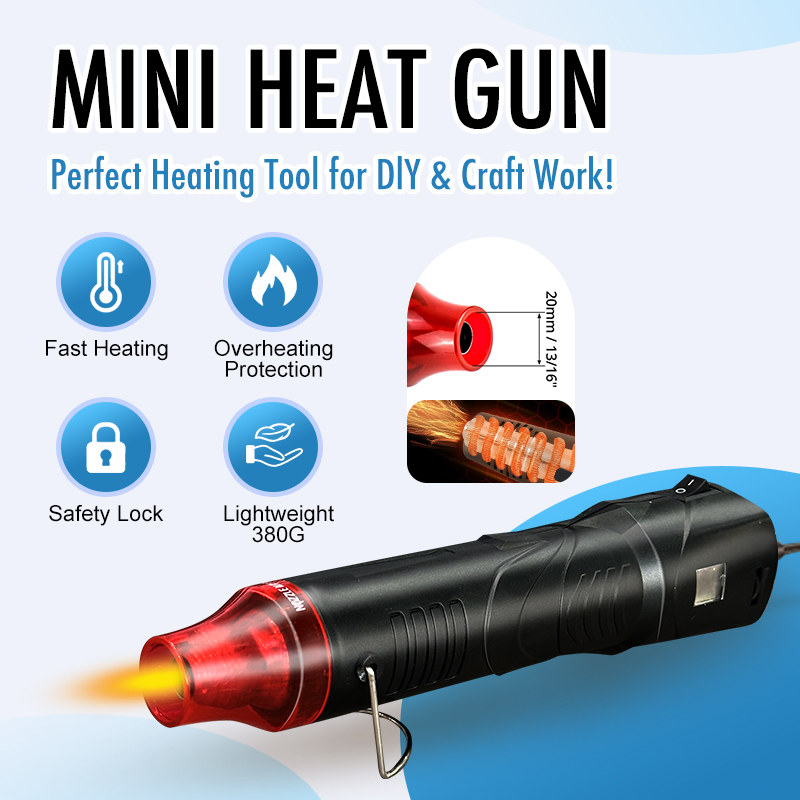 220V Pistolet na gorące powiet – Heat Gun Small recenzja i cena