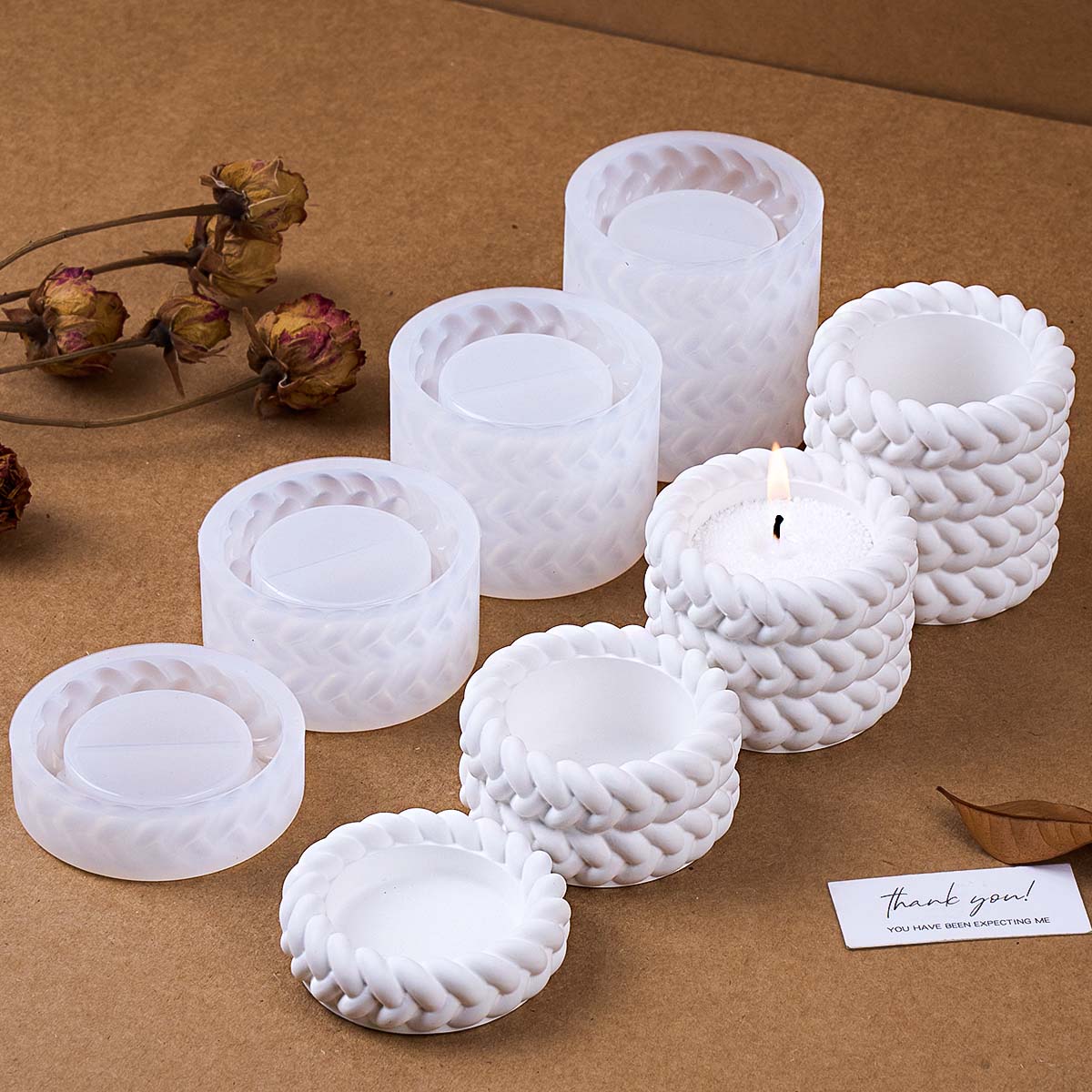 Forma silikonowa do świec z li – Coaster Mold Round recenzja i cena
