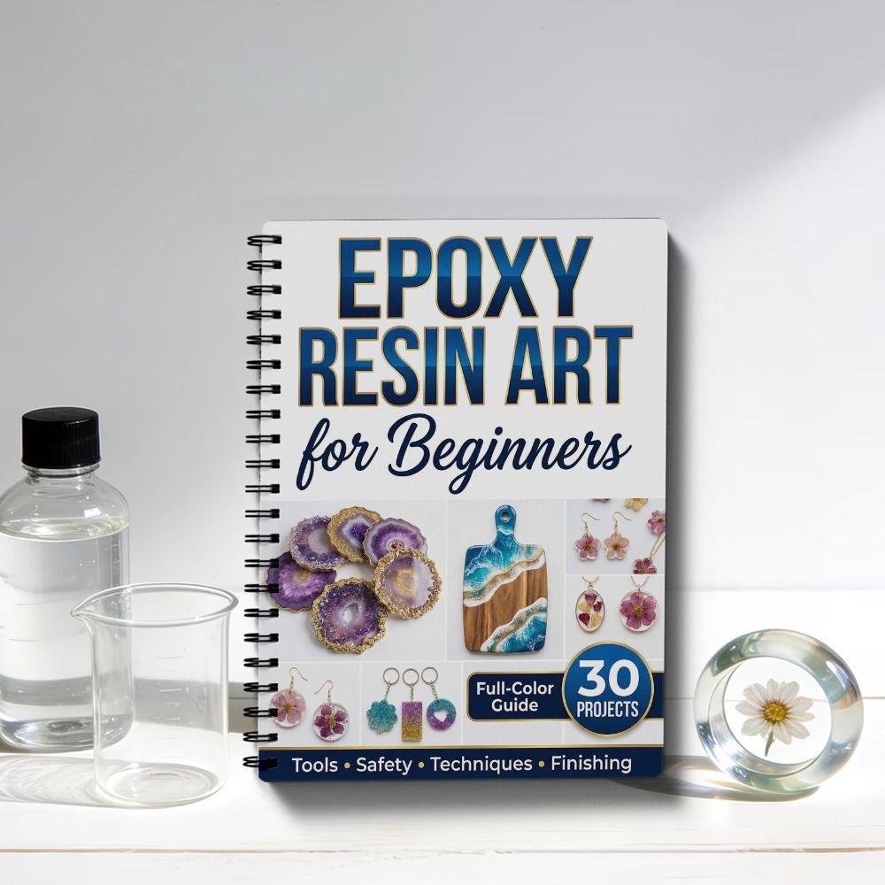 Podręcznik do tworzenia sztuki – Resin Craft For Beginners recenzja i cena