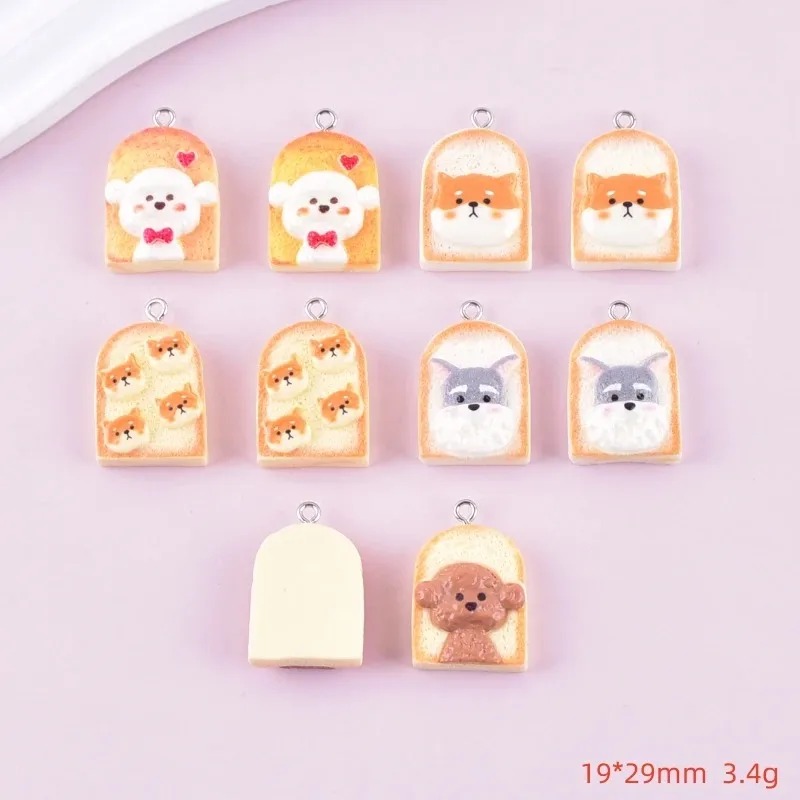 10 szt. Urocze zawieszki z żyw – Resin Craft Supplies recenzja i cena