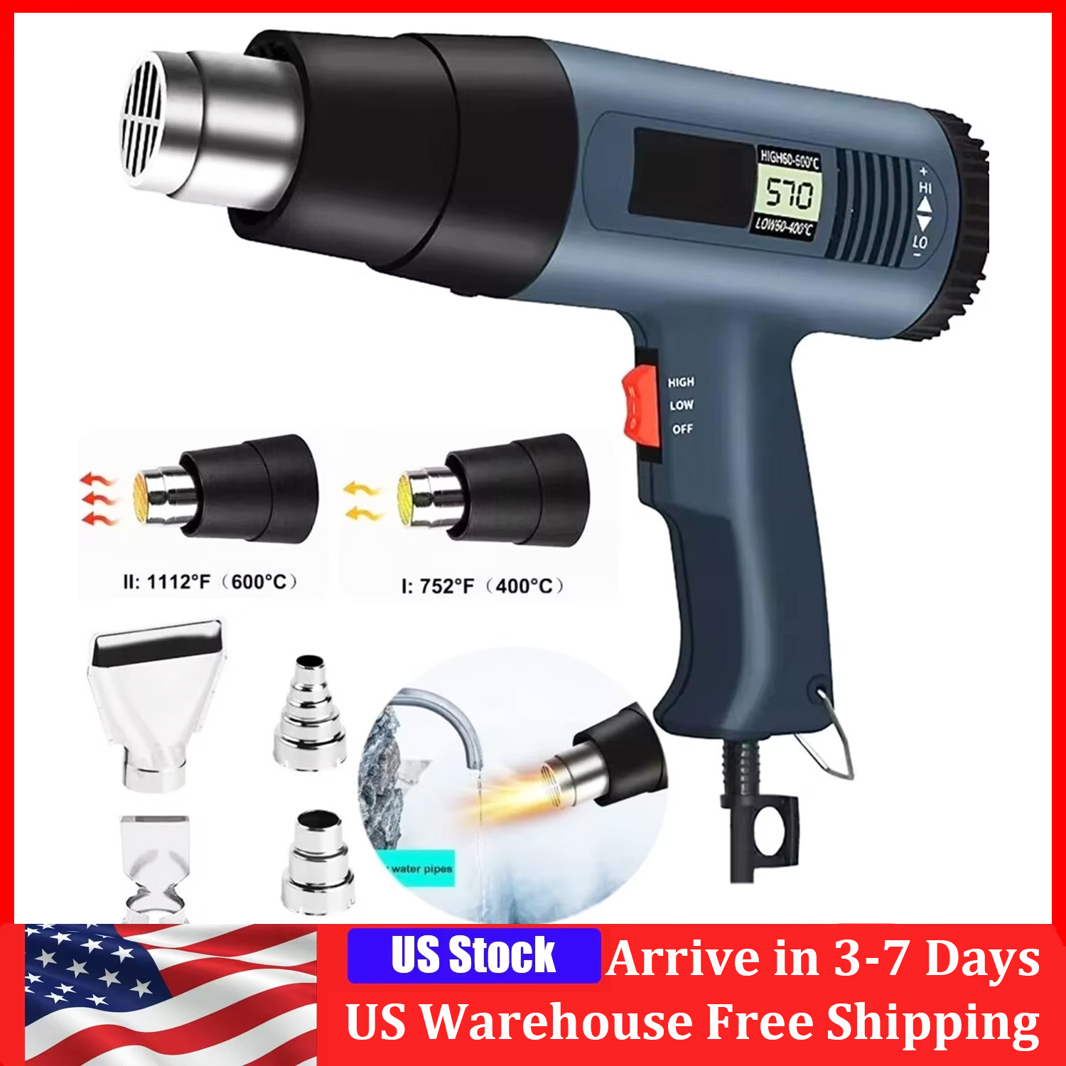Pistolet termiczny elektryczny – Heat Gun Small recenzja i cena
